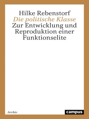 cover image of Die politische Klasse